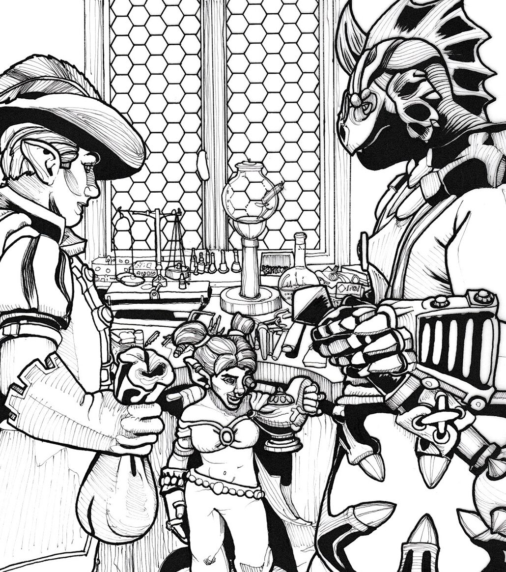 Illustration and character craft studies, short view